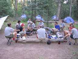 Campsite at Hunting Lodge